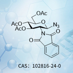 3,4,6-三-O-乙酰基-2-脱氧-2-邻苯二甲酰亚胺基-​​β-D-叠氮化吡喃葡萄糖