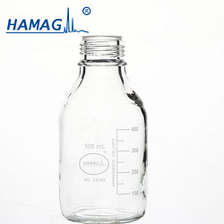 500m|透明流动相溶剂瓶试剂瓶
