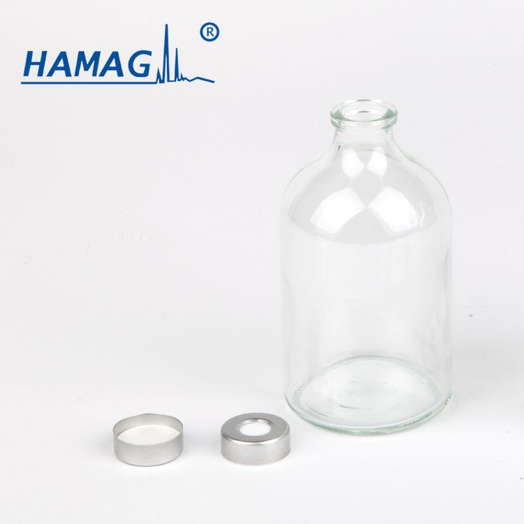 100ml透明顶空瓶钳口顶空瓶压盖器配套顶空瓶