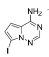 4-amino-7-iodopyrrolo[2,1-f][1,2,4]triazine