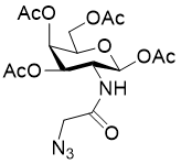 1,3,4,6-四-氧-乙酰基-2-[(叠氮乙酰基)氨基]-2-脱氧-β-D-吡喃半乳糖