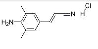 (E)-3-(4-氨基-3,5-二甲基苯基)丙烯腈盐酸盐