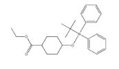 4-叔丁基二苯基硅氧基环己甲酸乙酯