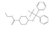 4-叔丁基二苯基硅氧基环己甲酸乙酯