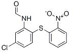 N-[5-chloro-2-[(2-nitrophenyl)thio]phenyl]formamide