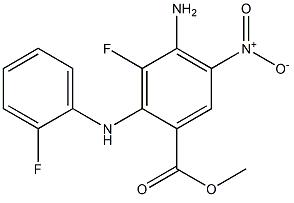 4-氨基-3-氟-2 - ((2-氟苯基)氨基)-5-硝基苯甲酸甲酯