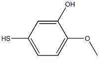 2-甲氧基-5-巯基苯酚