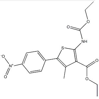 2-（（乙氧基羰基）氨基）-4-甲基-5-（4-硝基苯基）噻吩-3-羧酸乙酯