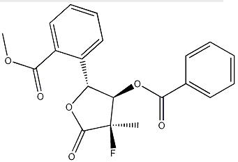 3,5-二苯甲?；?2-去氧-2-氟-2-甲基-D-核糖-γ-內(nèi)酯