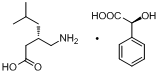 普瑞巴林 (S)-扁桃酸盐