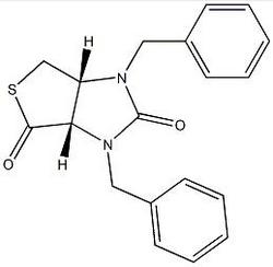 (3aS-cis)-1,3-dibenzyltetrahydro-1H-thieno[3,4-d]imidazole-2,4-dione
