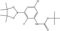 氨基甲酸,N-[5-氯-2-氟-3-(4,4,5,5-四甲基-1,3,2-二氧戊环-2-基)苯基]-,1,1-二甲基乙基酯