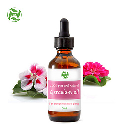 100% pure and natural geranium essential oil