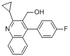 2-环丙基-4-(4-氟苯基)-3-喹啉甲醇 