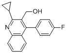 2-环丙基-4-(4-氟苯基)-3-喹啉甲醇 