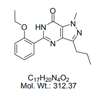 5-(2-乙氧苯基)-1-甲基-3-丙基-1,6-二氫-7H-吡唑并[4,3-D]嘧啶-7-酮