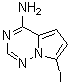 7-碘吡咯并[2,1-F][1,2,4]三嗪-4-胺