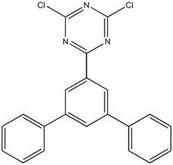 2-(3，5-二苯基苯-1-基）-4，6-二氯-1,3,5-三嗪