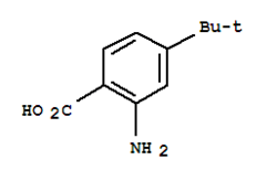 Cas 728945-64-0 2-氨基-4-(1,1-二甲基乙基)-苯甲酸2-Amino-4-tert-butylbenzoic acid