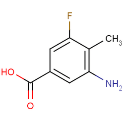 Cas 103877-75-4 3-氨基-5-氟-4-甲基苯甲酸3-Amino-5-fluoro-4-methylbenzoic acid