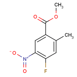 Cas 1163287-01-1 4-氟-2-甲基-5-硝基苯甲酸甲酯Methyl 4-fluoro-2-methyl-5-nitrobenzoate