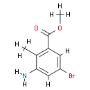 Cas 1000342-11-9 2-甲基-3-氨基-5-溴苯甲酸甲酯