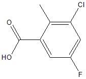 Cas 1379210-16-8 3-氯-5-氟-2-甲基苯甲酸