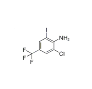 2-氯-6-碘-4-(三氟甲基)苯胺