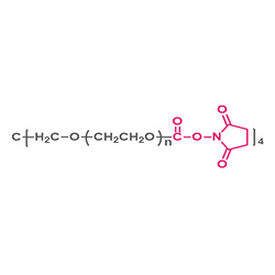四臂聚乙二醇琥珀酰亚胺碳酸酯 4-arm Poly(ethylene glycol) succinimidyl carbonate