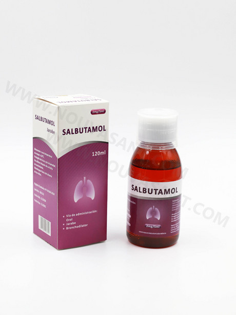 Salbutamol Syrup 2mg/5ml 120ml 沙丁胺醇糖浆
