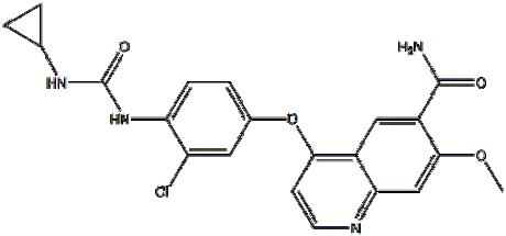 仑伐替尼, 乐伐替尼, Lenvatinib  