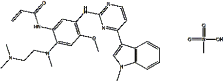 奥希替尼, Osimertinib mesylate