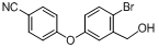 4-(4-bromo-3-(hydroxymethyl)phenoxy)benzonitrile