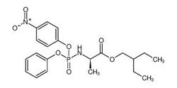 N-[(S)-(4-硝基苯氧基）苯氧磷酰基]-L-丙氨酸2-乙基丁酯（硝基侧链）
