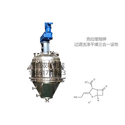 全密闭三合一生产系统 无菌级过滤洗涤干燥一体机