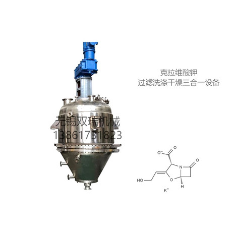 全密闭三合一生产系统 无菌级过滤洗涤干燥一体机