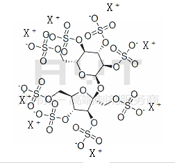 蔗糖八硫酸酯X盐-伊立替康脂质体专用辅料