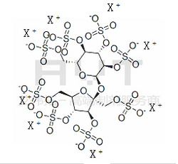 蔗糖八硫酸酯X盐-伊立替康脂质体专用辅料