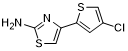 2-ThiazolaMine, 4-(4-chloro-2-thienyl)-