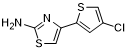 2-ThiazolaMine, 4-(4-chloro-2-thienyl)-