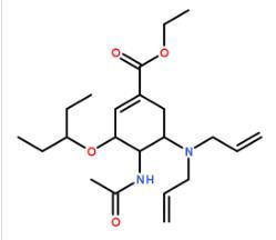 O12（(3R, 4R, 5S)-5-N,N-二烯丙氨基-4-乙酰氨基-3-(1-乙基丙氧基)-1-环己烯-1-羧酸乙酯）