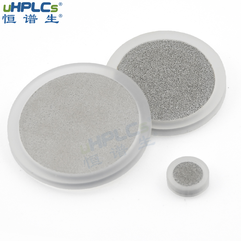 恒谱生超高压PCTFE不锈钢在线过滤器筛板液相色谱耗材，OD22.4*ID19.0*H1.6