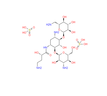 149022-22-0 Amikacin sulfate salt 硫酸阿米卡星