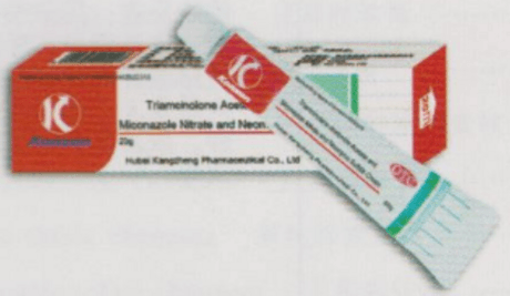 曲咪新乳膏Triamcinolone Acetonide Acetate and Miconazole Nitrate and Neomycin Sulfate Cream