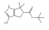 tert-butyl 3-amino-6,6-dimethyl-4,6-dihydropyrrolo[3,4-c]pyrazole-5(1H)-carboxylate