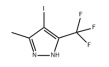 4-iodo-3-methyl-5-(trifluoromethyl)-1H-pyrazole