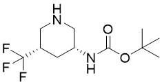 順式-3-(BOC-氨基)-5-(三氟甲基)