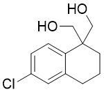 (6-chloro-1,2,3,4-tetrahydronaphthalene-1,1-diyl)dimethanol