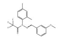 2,2,2-Trifluoroacetic acid 1-(2,4-DiMethylphenyl)-2-[(3-Methoxyphenyl)Methylene]hydrazide