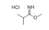 Methyl 2-methylpropanimidic acid, HCl(